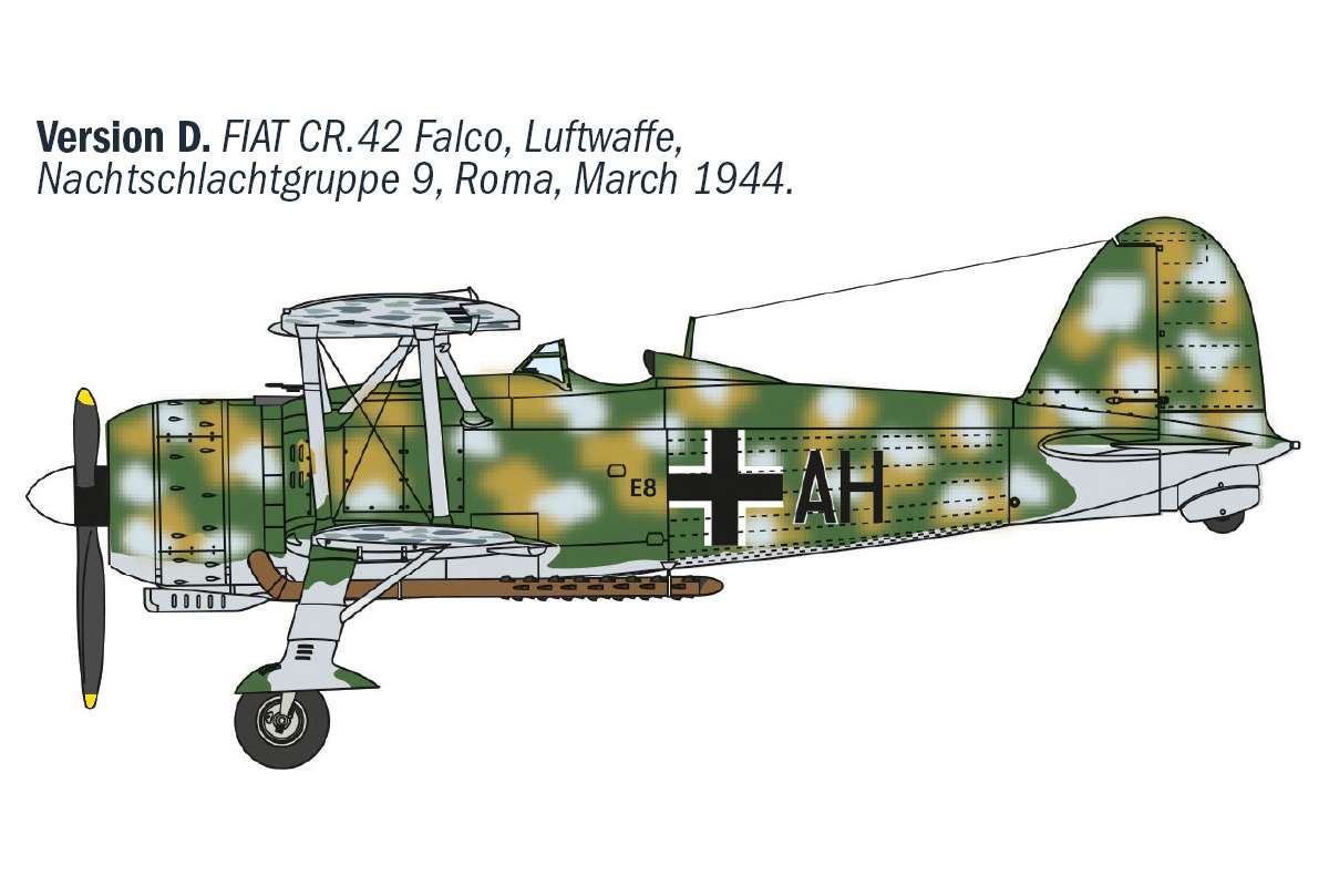 1:72 FIAT CR.42 CN \'Falco\' Night Fighter
