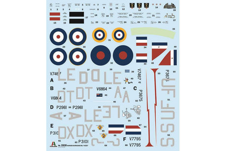 1:48 Hurricane Mk 1 Aces