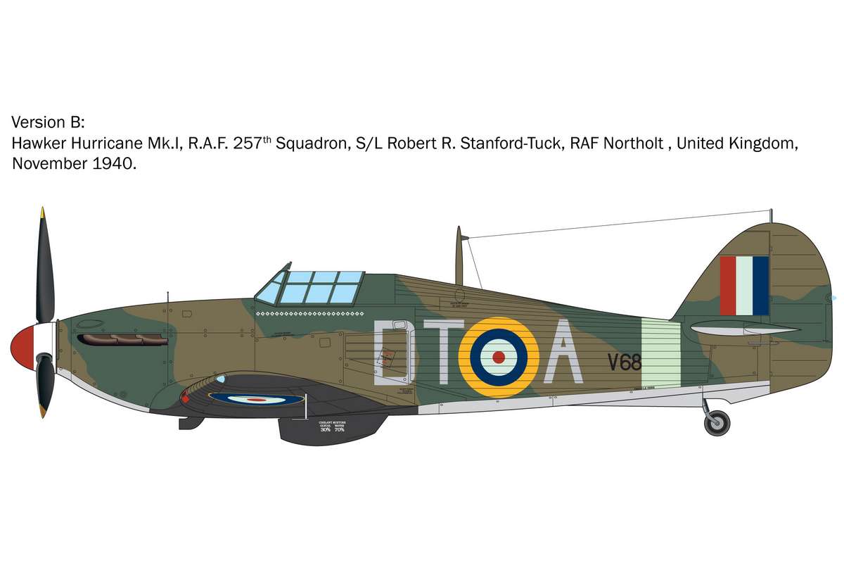 1:48 Hurricane Mk 1 Aces