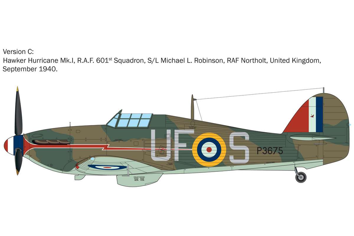 1:48 Hurricane Mk 1 Aces