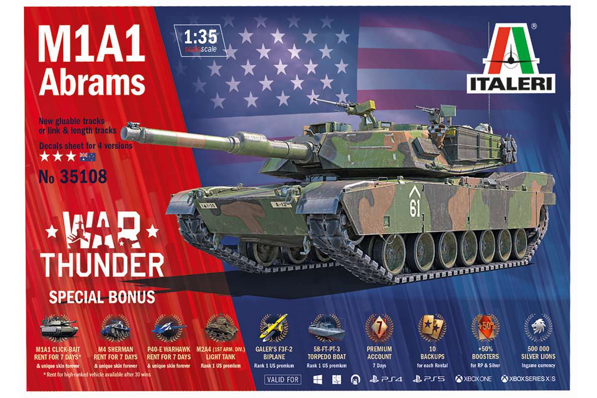 1:35 M1A1 Abrams