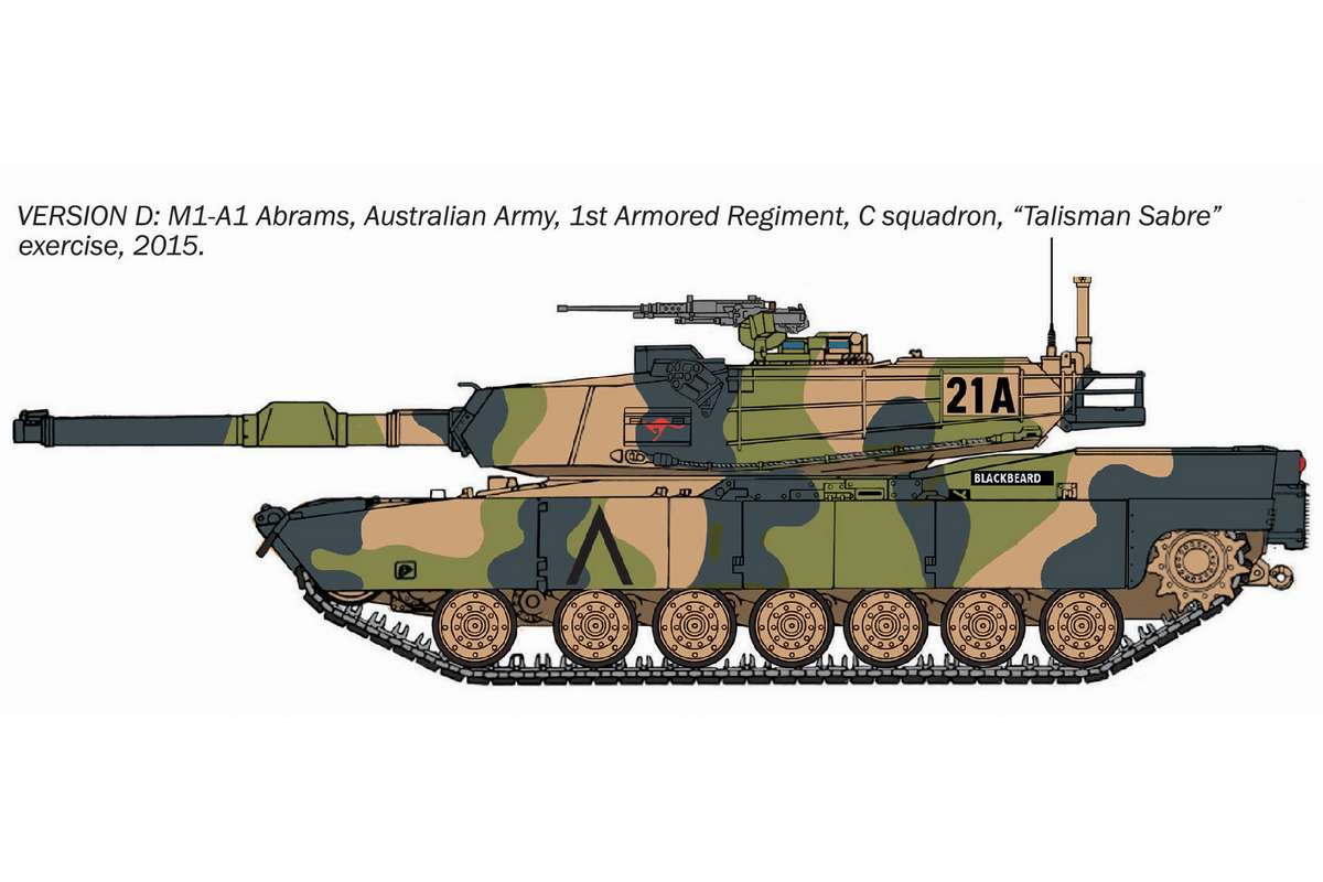 1:35 M1A1 Abrams