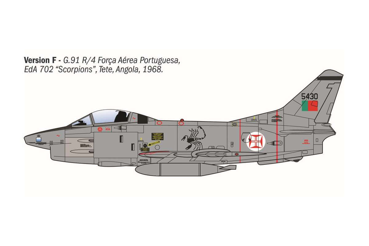 1:48 FIAT G.91 R