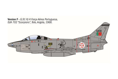 1:48 FIAT G.91 R