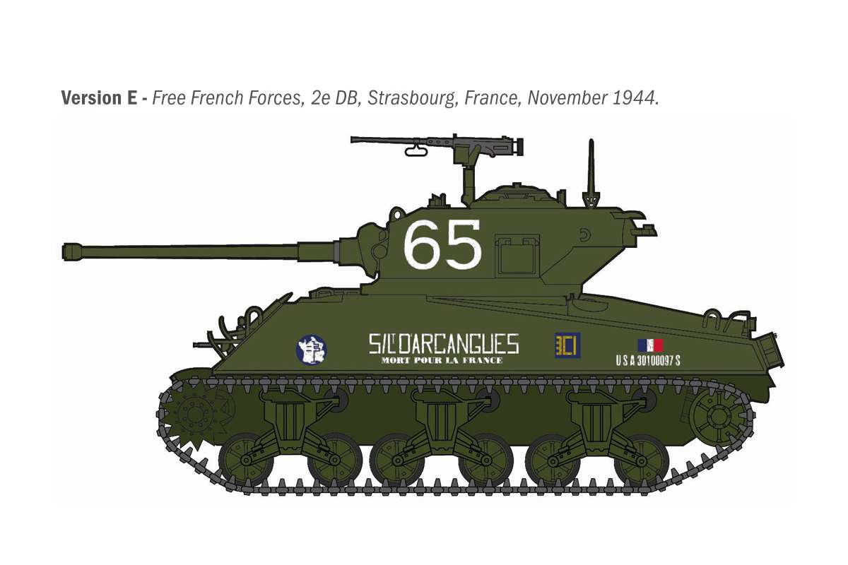 1:35 Sherman M4A3 Wet