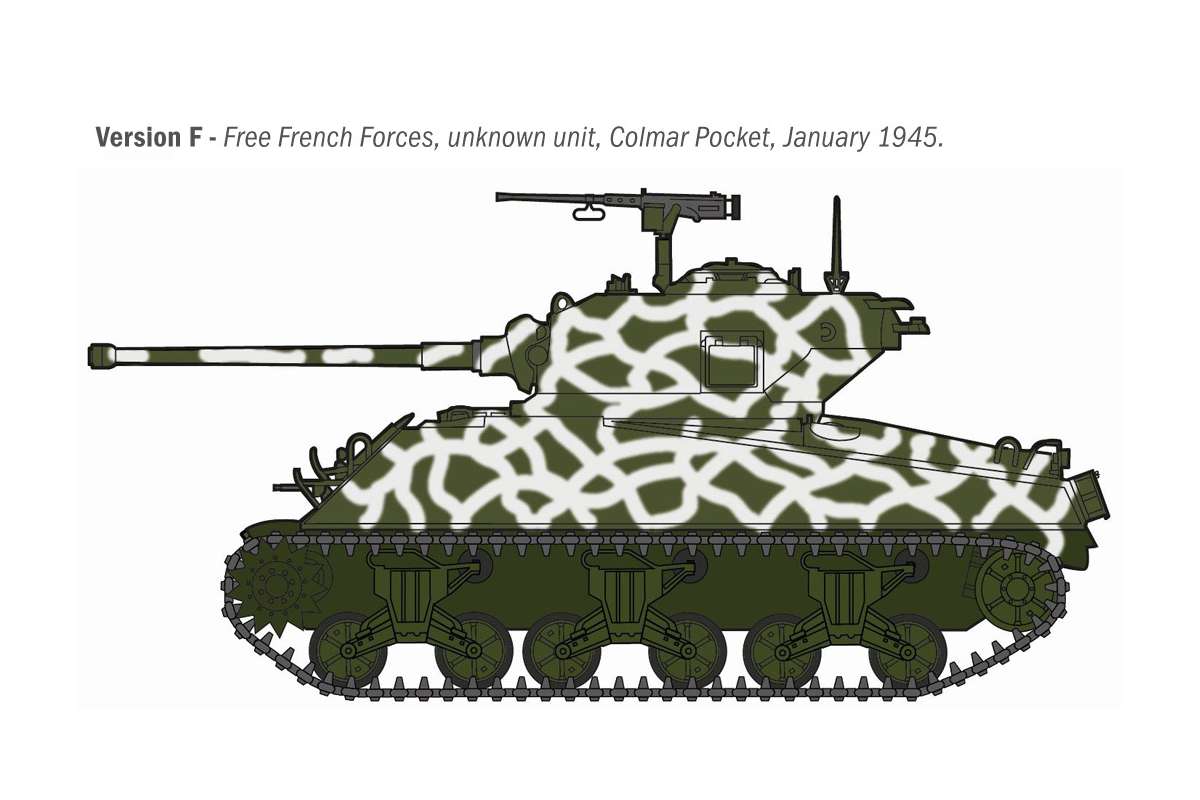 1:35 Sherman M4A3 Wet