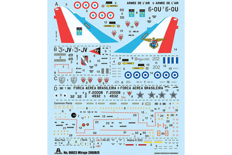 1:72 Mirage 2000 B/D