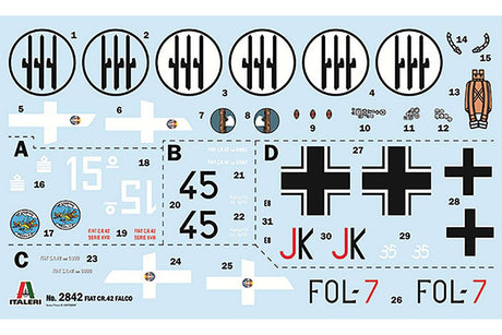 1:48 FIAT CR.42 Falco Assault/Night Fighter