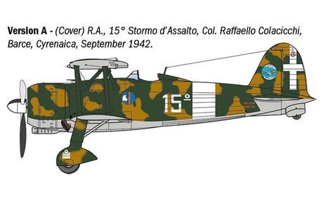 1:48 FIAT CR.42 Falco Assault/Night Fighter