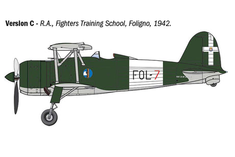 1:48 FIAT CR.42 Falco Assault/Night Fighter