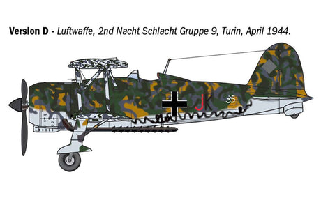 1:48 FIAT CR.42 Falco Assault/Night Fighter