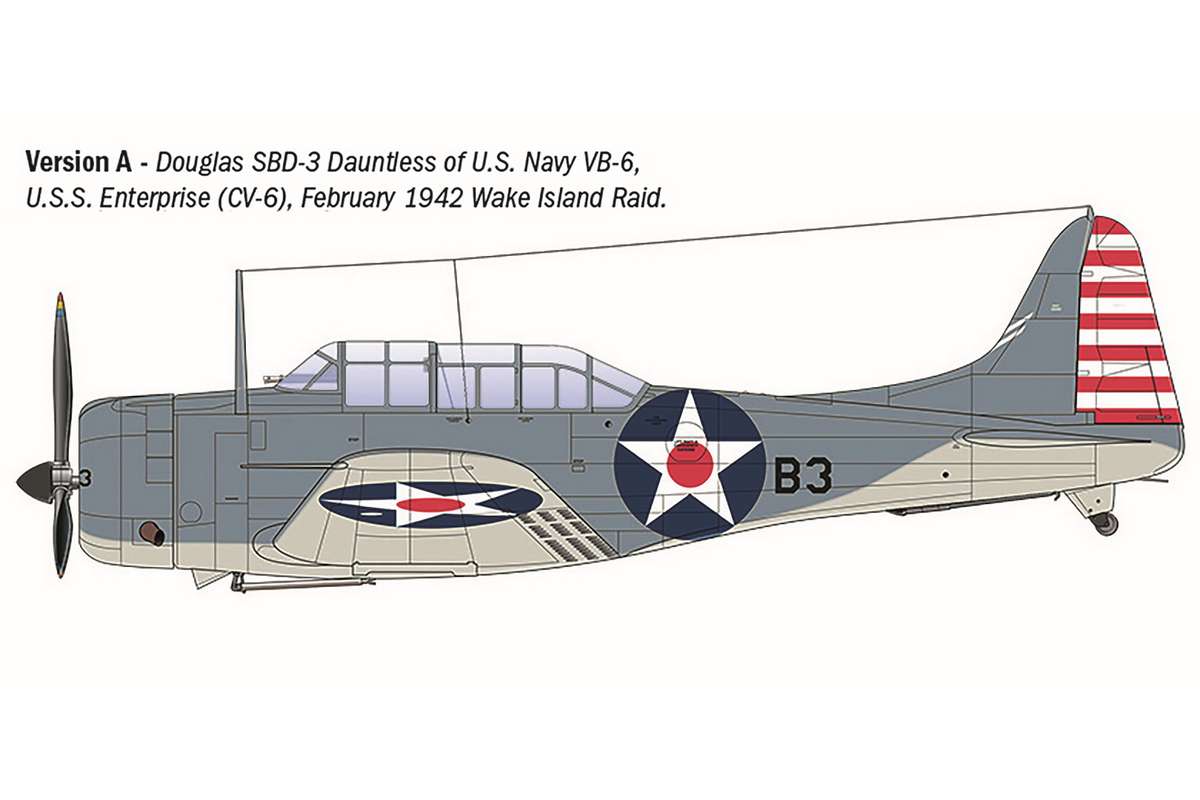 1:48 USN SBD-3 Dauntless