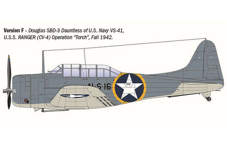 1:48 USN SBD-3 Dauntless