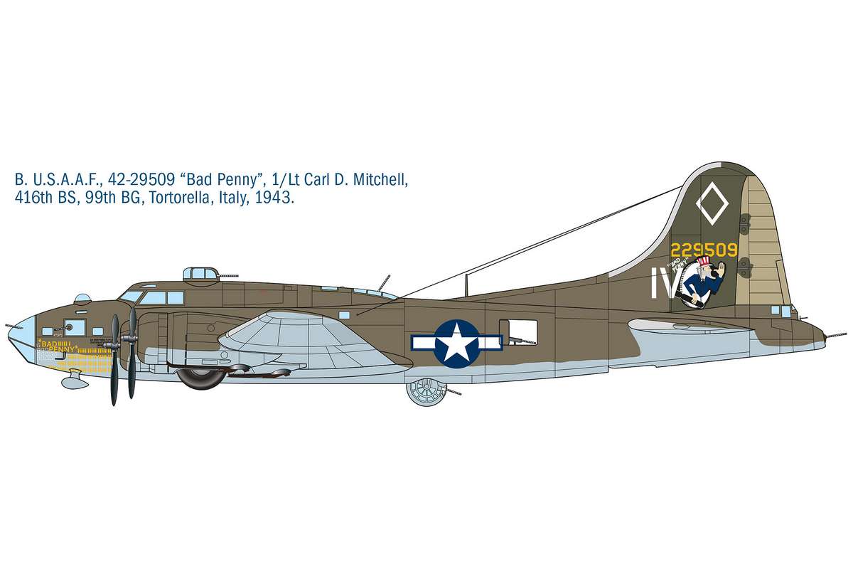 1:72 B-17F Flying Fortress