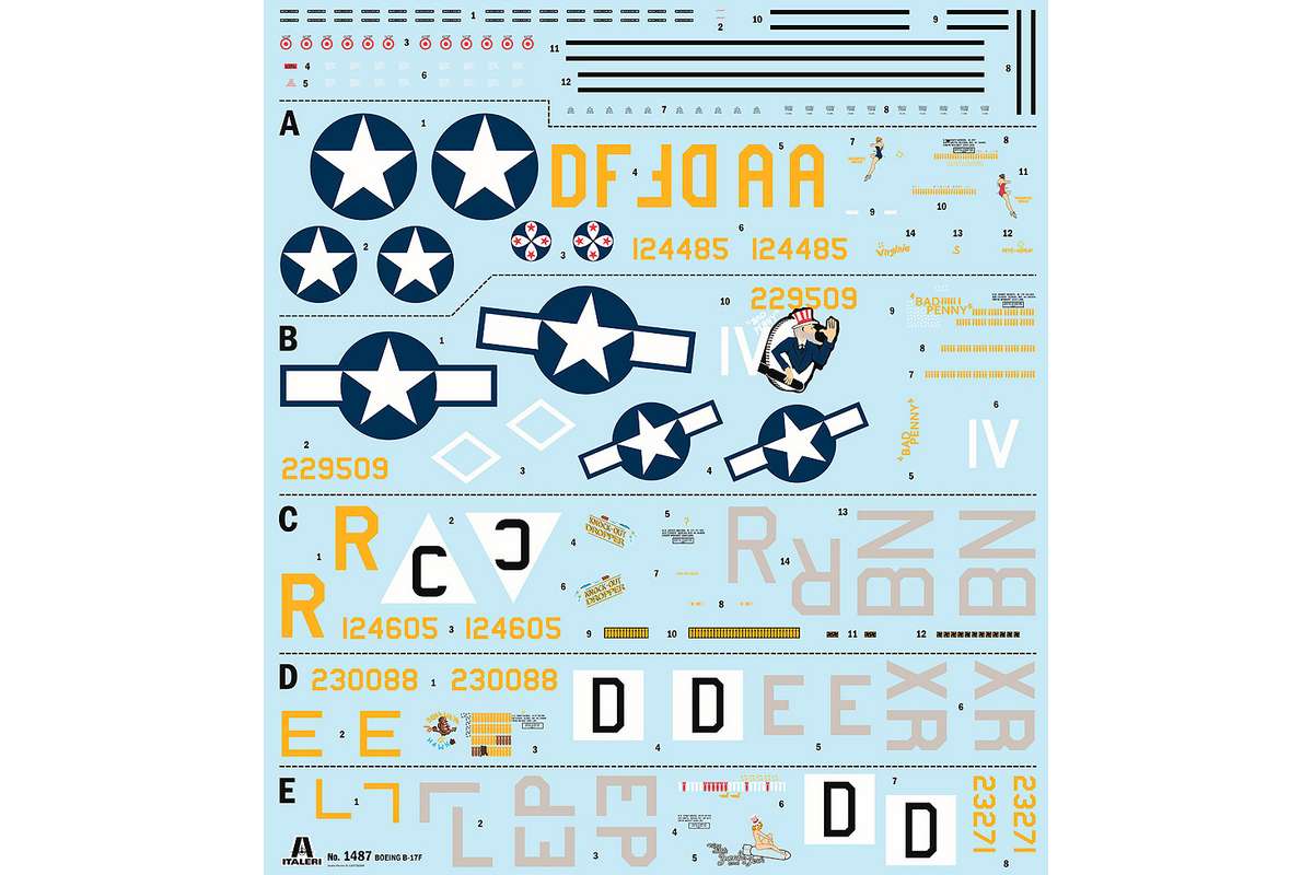 1:72 B-17F Flying Fortress