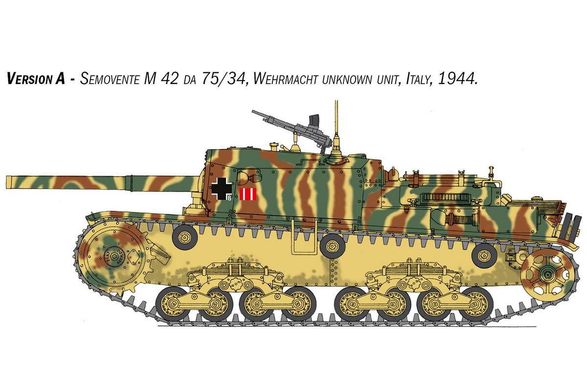 1:35 Semovente M42 da 75/34 upgraded
