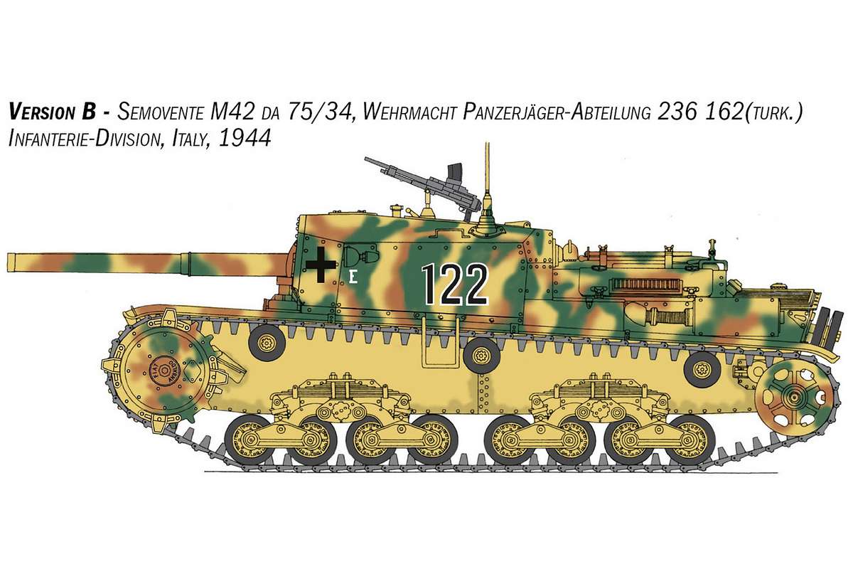 1:35 Semovente M42 da 75/34 upgraded