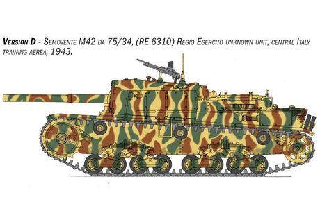 1:35 Semovente M42 da 75/34 upgraded