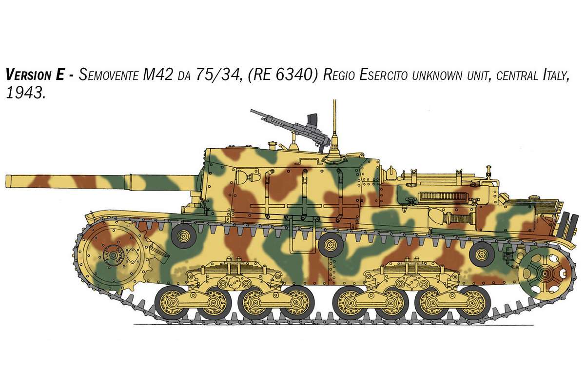1:35 Semovente M42 da 75/34 upgraded
