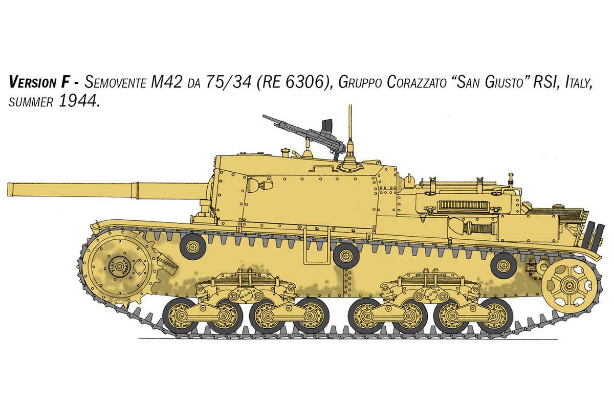 1:35 Semovente M42 da 75/34 upgraded