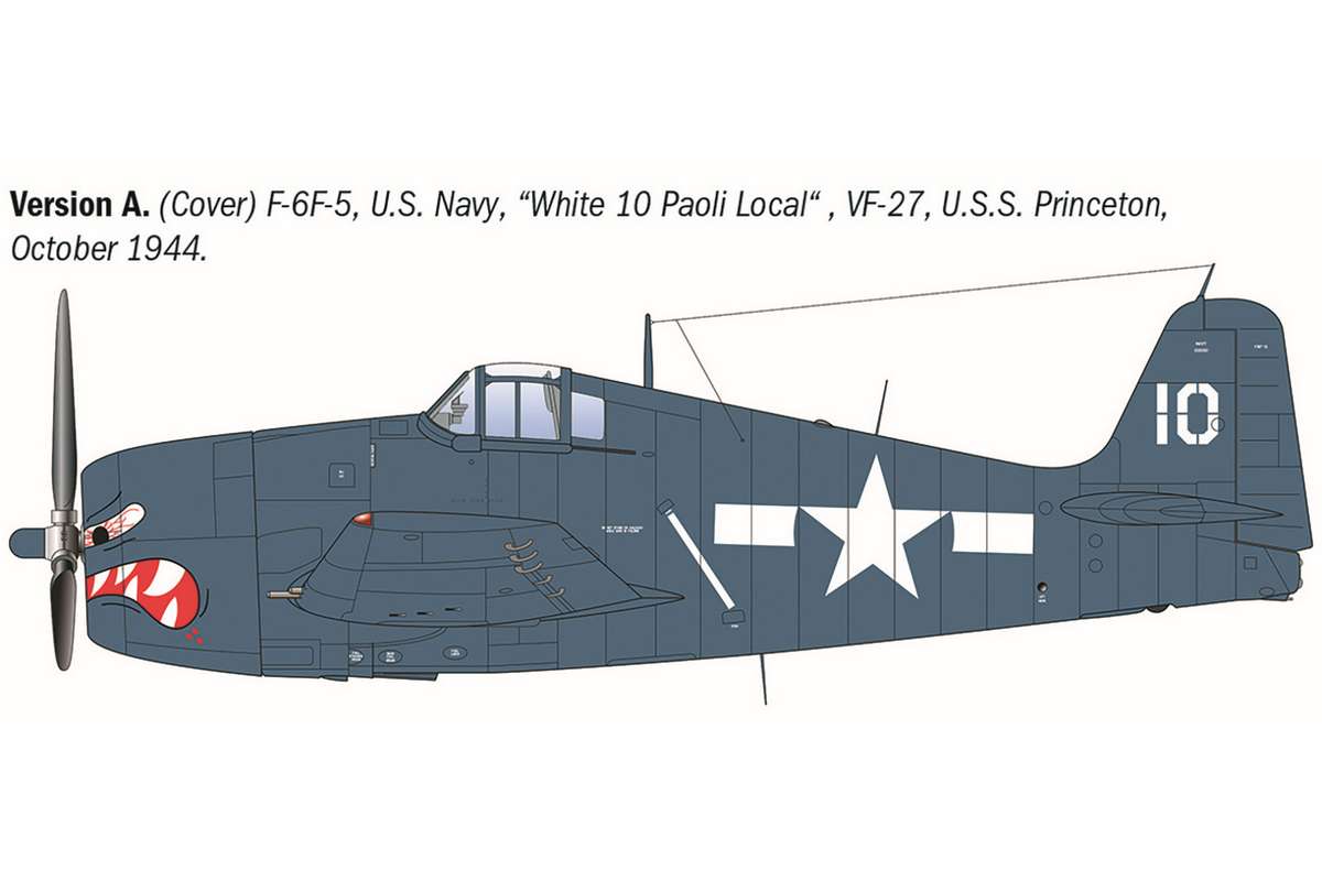 1:72 Grumman Hellcat F6 F-3