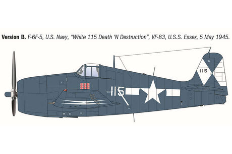 1:72 Grumman Hellcat F6 F-3