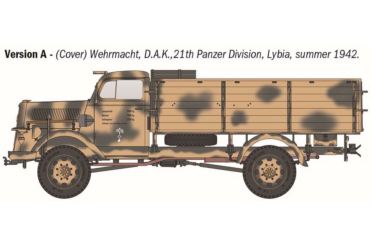 1:35 Kfz. 305 Opel Blitz Typ A 4x4