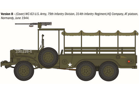 1:35 Dodge WC62 1.5 T 6x6 truck