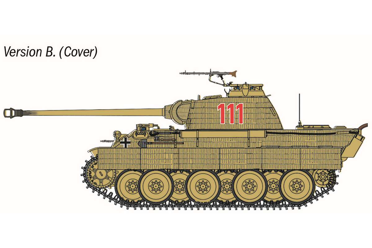 1:56 Panther Sd.Kfz. 171 Ausf. A, starter set