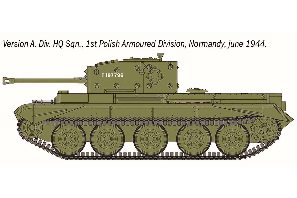 1:56 Cromwell Mk. IV, starter set