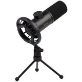 FIFINE K658 Dynamic RGB USB  Microphone, Black