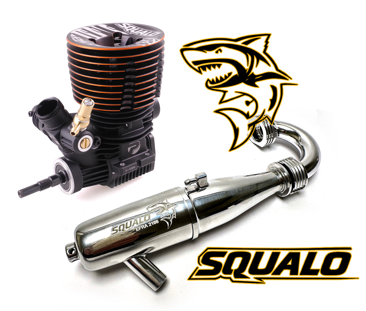 Picco Squalo DLC Buggy .21 Céramique + Ligne Picco 2166 Inline
