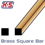 Brass Tube Square 305 x 3.12 mm (8)*