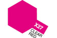 Acrylic Mini X-27 Clear Red (Gloss)