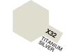 Acrylic Mini X-32 Titanium Silver (Gloss)