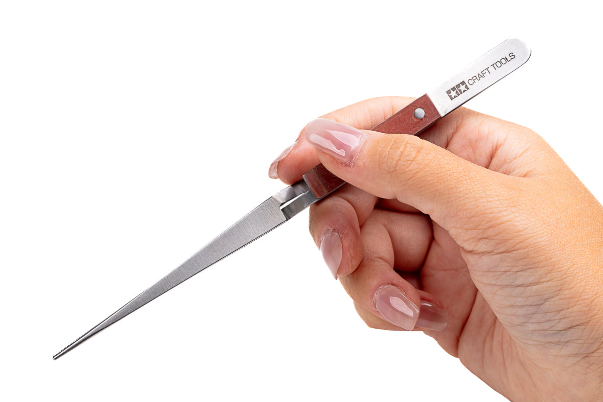HG RevAction Angled Tweezers (Pincet)