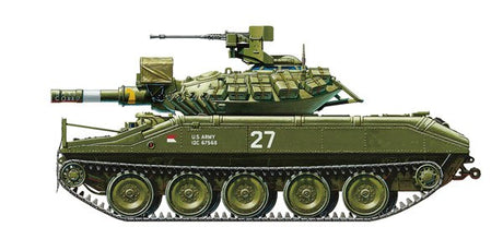 1:35 U.S. Airborne Tank M551 Sheridan (Vietnam War