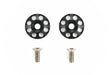 Aluminum Wing Washers (Black)