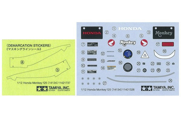 1:12 Honda Monkey 125