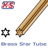 Brass Star Tube Large 5.4 x 305 mm (2)