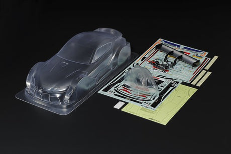 1/10 Scale R/C au TOM\'s GR Supra Body Parts Set