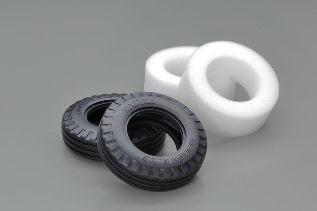 Ribbed \'Rough Ride\' Tires (w/Inner Sponge, 2pcs.)