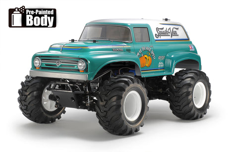 1/10 R/C Squash Van (Green & White Painted Body)