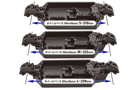 1/10 R/C XM-01 PRO Chassis Kit