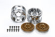 2-Piece Wide Mesh Wheels (1 Pair, 4wd/Touring Car)