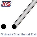 Stainless steel rod 3/16''(4.8x300mm) (8)