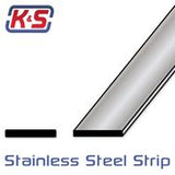 Rostfri Remsa 0.45x25.4x300mm (6)*
