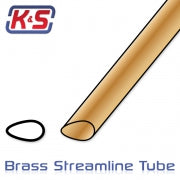 Brass Tube Streamline 305mm (1)