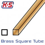 Square Brass Tube 3.2x3.2x305mm (1/8") (1)