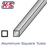 Square Aluminium Tube 4.8x305mm (3/16'') (.014'') (1)